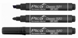 Pica Classic 520 Permanent Marker - Black